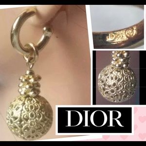 🔥Christian Dior Ball Drop Earrings🔥
